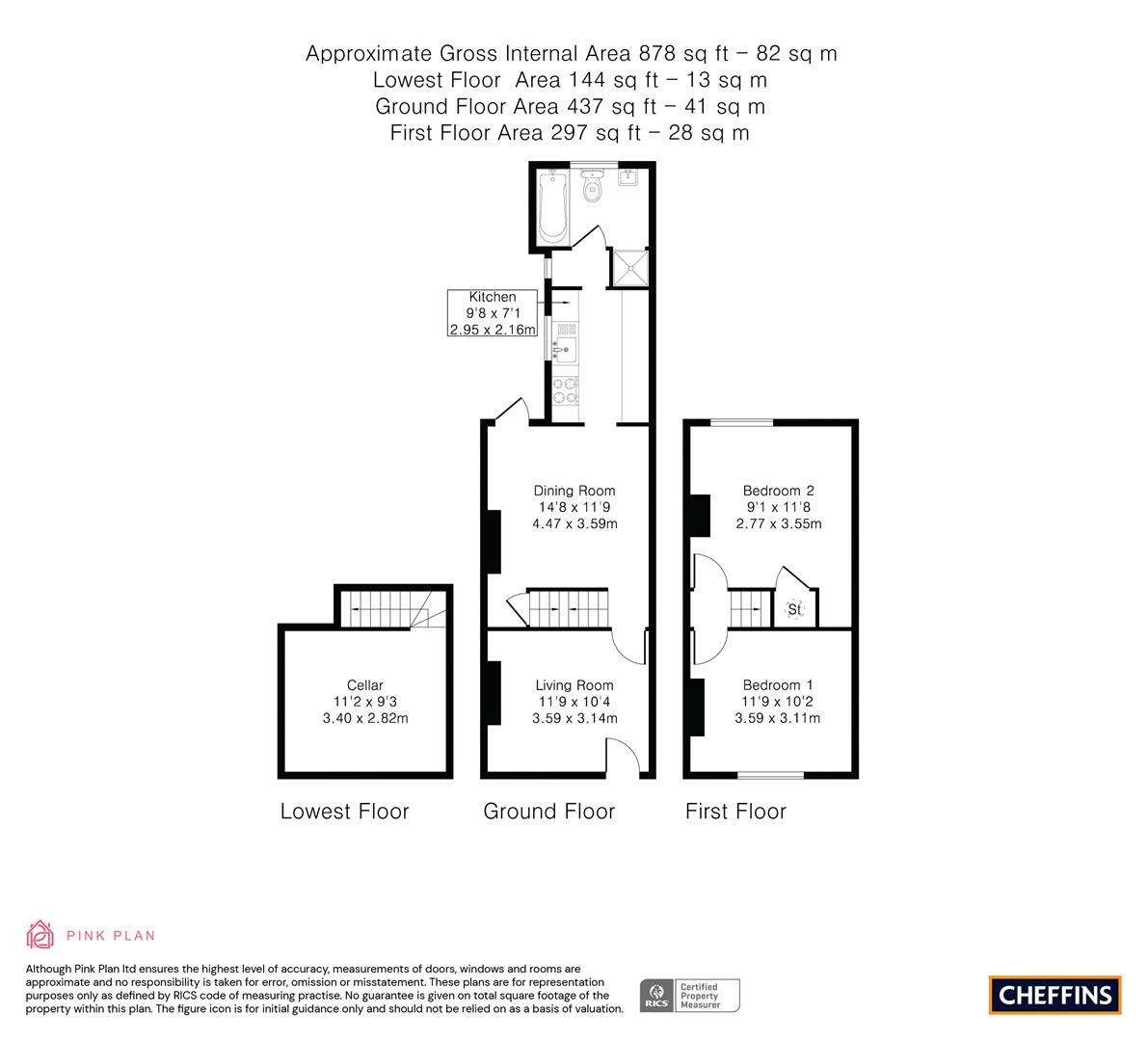 2 Bedroom for sale in Royston Cheffins Cambridge Sales